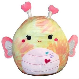 Like new Squishmallow Balia the Butterfly 16" UltraSoft Valentine's Day Plush